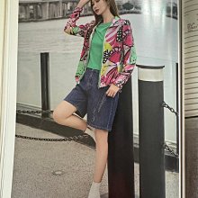 紮根-衣吉娜 24春夏 2300 牛仔藍圖案夾克外套 全新附吊牌 MLXL2XL 歷史價格詳細信息
