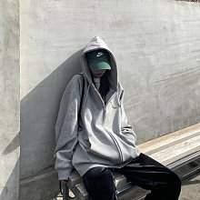 純色連帽衛衣女 拉鍊開衫 春秋B休閒運動上衣 寬鬆百搭加絨衛衣外套 薄款外套-餘登米女裝 歷史價格詳細信息