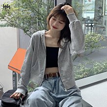 新款春拉鏈衛衣薄款休閒外套女裝圓領連帽帽開衫長袖上衣流行女裝女性服飾休閒服裝-餘登米女裝 歷史價格詳細信息