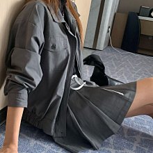 翻領外套 正韓 韓國輕熟大口袋寬鬆外套 夾克【PA88198】現貨＋預購 歷史價格詳細信息