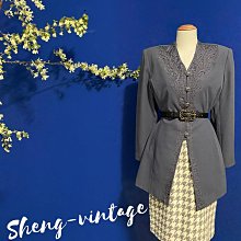 古著外套｜自帶choker｜編織面料｜vintage設計款 (2) 歷史價格詳細信息