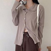 正韓皺皺細褶捲邊上衣 皺皺長袖上衣 捲邊上衣  皺皺織衫 長袖上衣 內搭上衣 素色上衣 GRASS 現貨 [A212] 歷史價格詳細信息