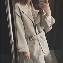 Korea韓國連線·正韓 氣質珍珠釦毛呢短洋裝 連身裙 連身洋裝 長袖洋裝 毛呢洋裝 排釦 氣質洋裝 短裙 合身- 歷史價格詳細信息