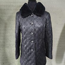 真皮皮衣，女式修身時尚外套，微瑕，胸圍92腰圍84袖長59肩寬38衣長47，塑料模特胸圍90，效果供參考。    純黑色 歷史價格詳細信息