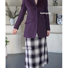 紫色西裝外套女2024春季新款職業裝氣質女神範正裝西服套裝工作服 歷史價格詳細信息