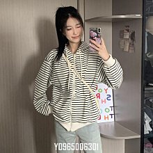 衛衣女2024新款春秋條紋長袖體恤韓版時尚百搭短袖夏季顯瘦上衣媽媽裝女裝 歷史價格詳細信息