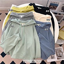 小個子短款衛衣女春秋韓版寬松薄款翻領polo衫系帶上衣外套-餘登米女裝 歷史價格詳細信息