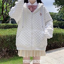 華夫格外套女情侶炸街高級范開衫上衣韓版寬鬆鹽系棒球服女性衣服外套女性服飾休閒服裝《AD09477》《購物趣》 歷史價格詳細信息