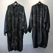 國現YohjiYamamoto23AW中亞旅人絲絨大衣山本耀司采用產自靜岡縣濱松的織物制成 歷史價格詳細信息