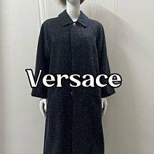 Versace 毛衣 針織毛衣 長袖 藍紫 羊毛 極稀有 義大利製 老品 復古 古著 Vintage 歷史價格詳細信息