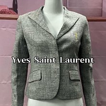 H549Vintage古著女裝外套Versace/范思哲復古亞麻色毛呢上衣中古外套雙排扣西 歷史價格詳細信息