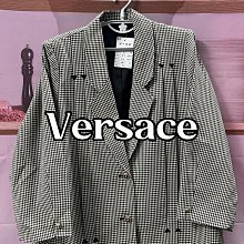 VERSACE 銀灰色 格紋襯衫/S 義大利製 歷史價格詳細信息