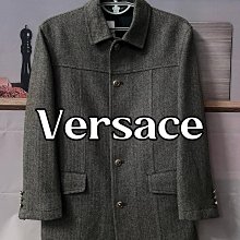 Versace 毛衣 針織毛衣 長袖 藍紫 羊毛 極稀有 義大利製 老品 復古 古著 Vintage 歷史價格詳細信息