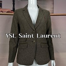 YSL vintage 80's 皮革混織面料側背包 (二手 傷) 歷史價格詳細信息