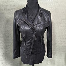 機車服咖色皮衣外套女春秋2024新爆氣質高級感百搭夾克 歷史價格詳細信息