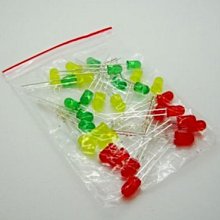 LED發光二極體 黃光5MM (壹包20入)黃色光003369  ( 每標 20個 /18元 ) 歷史價格詳細信息