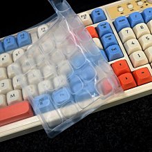 鍵盤 適合腹靈FL100機械鍵盤膜自由狼k8保護套凹凸鍵盤罩子軟硅膠透明~【爆款】 歷史價格詳細信息