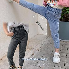 童裝牛仔褲女童白色春秋款中大童新款兒童破洞男童長褲寶寶鉛筆褲 歷史價格詳細信息