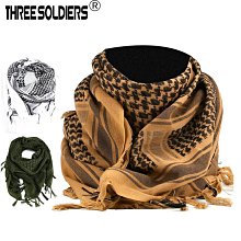阿拉伯方巾戰術圍巾防風厚款純棉頭巾軍迷戶外沙漠頭巾 歷史價格詳細信息