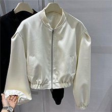 美式短款飛行服夾克外套女春季2024新款小個子休閑百搭棒球服上衣 價格比較,價格查詢,歷史價格詳細信息