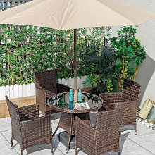 戶外桌椅藤椅三件套室外庭院藤編餐桌椅組合家具陽臺酒店繩編餐椅 歷史價格詳細信息