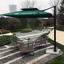 戶外遮陽傘羅馬傘別墅庭院遮陽傘室外崗亭廣告傘雙頂鋁合金羅馬傘 歷史價格詳細信息