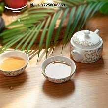 茶具套裝RUONDMAM玻璃旅行茶具便攜式快客杯隨身包套裝戶外功夫茶杯泡茶壺 歷史價格詳細信息