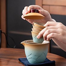 便攜旅行功夫茶具套裝戶外家用簡約茶具車載陶瓷茶壺整套茶盤茶杯 歷史價格詳細信息