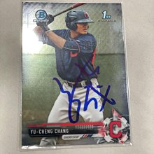 張育成 YU Chang 2017 Bowman Chrome RC 正亮面新人卡 (現貨) 歷史價格詳細信息