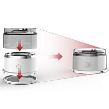 迷你便攜式膠囊行動電源 3000毫安培磁吸充電寶 無線快充 大容量小巧 迷你便攜膠囊25262 歷史價格詳細信息