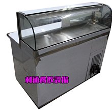 《利通餐飲設備》4尺展示冰箱 卡布里冰箱 管冷 冷藏展式冰箱 玻璃展示櫃 歷史價格詳細信息