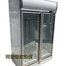 《利通餐飲設備》瑞興2門 雙門玻璃冰箱 滑門系列 火鍋店冰箱 展式冰箱 歷史價格詳細信息