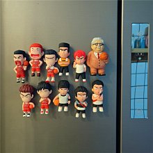 灌篮高手冰箱贴贴个性创意卡通木制滴胶性贴樱木晴子力贴~清倉 歷史價格詳細信息