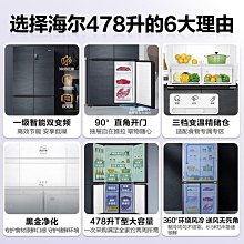 冰箱海爾冰箱518升巨能凍雙開門大冷凍一級能效雙變頻風冷無霜電冰箱冰櫃 歷史價格詳細信息