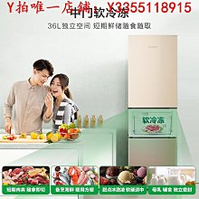 冰熊小冰櫃家用小型全冷凍小冰箱迷妳急凍母乳儲奶立式速凍櫃側開 歷史價格詳細信息