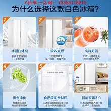 冰箱海爾電冰箱家用600L對開雙門大容量變頻一級能效風冷無霜銀色官方冰櫃 歷史價格詳細信息