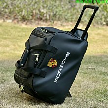 保時捷高爾夫航空球包托運可推拉滑輪水晶鏡面料多功能伸縮精品 歷史價格詳細信息