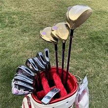 包郵送球!室內高爾夫練習套裝 實木推桿練習器迷你練習毯球場-促銷 歷史價格詳細信息