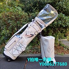 現貨新款PG黑色高爾夫球包PEARLY GATES 女士防水標準球 袋 輪子 白色 可開發票 歷史價格詳細信息
