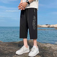 冰絲褲子男士夏季薄款潮牌闊腿褲直筒寬松休閑長褲垂感速幹運動褲 歷史價格詳細信息