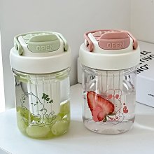 簡約雙飲吸管杯316不鏽鋼保溫杯大容量咖啡杯杯創意便攜隨手水杯 歷史價格詳細信息