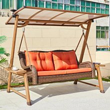 鞦韆戶外庭院室內成人陽臺蕩鞦韆加粗裝飾兒童原實木吊椅 歷史價格詳細信息