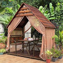 戶外涼亭庭院中式別墅翻轉百葉電動鋁合金涼亭 遮陽伸縮百葉涼亭 歷史價格詳細信息