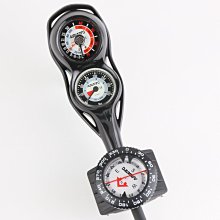 潛水三聯錶正品臺灣SB-SCUBA壓力錶深度錶指錶針方向儀潛水裝備 歷史價格詳細信息