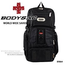 黑色機能耐磨後背包  AMINAH~【BODYSAC B9804】 歷史價格詳細信息