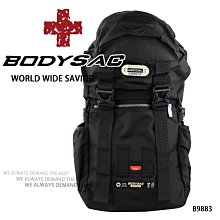 黑色機能耐磨後背包  AMINAH~【BODYSAC B9804】 歷史價格詳細信息