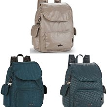 KIPLING 後背包 K15635 亞麻黑 輕量 多夾層 時尚 雙肩後背包 兩側有口袋 預購 歷史價格詳細信息