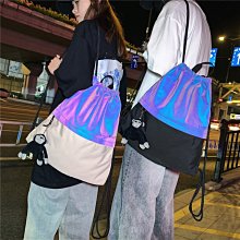 特價  後背束口包 新款各式 雙肩包運動包 束口 收納包袋 抽繩包 後背包 帆布袋 購物袋 環保袋 原宿風 3款運35 5件免運 歷史價格詳細信息