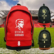 紅軍利物浦背包杰拉德背包薩拉赫馬內球迷雙肩包足球包乒乓球 排球 籃球 足球 網球高 爾夫球 後背收納 價格比較,價格查詢,歷史價格詳細信息