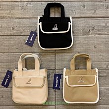 KANGOL - 英國袋鼠帆布側背包饅頭小方包 歷史價格詳細信息